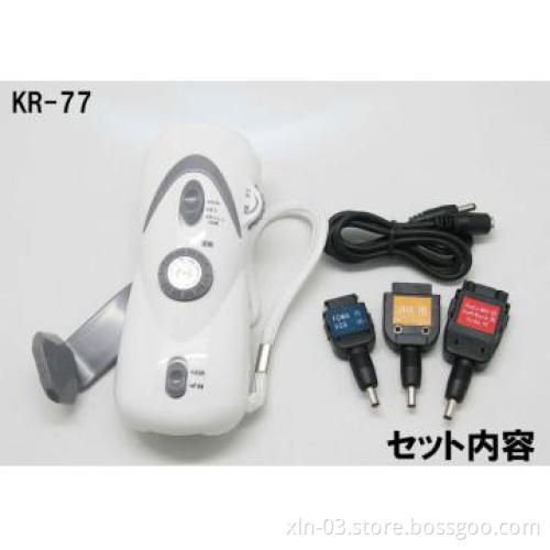 Pocket size Crank dynamo Flashlight torch light radio--Eagle